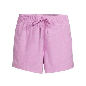 Athletic Works Purple Women's Athletic Shorts